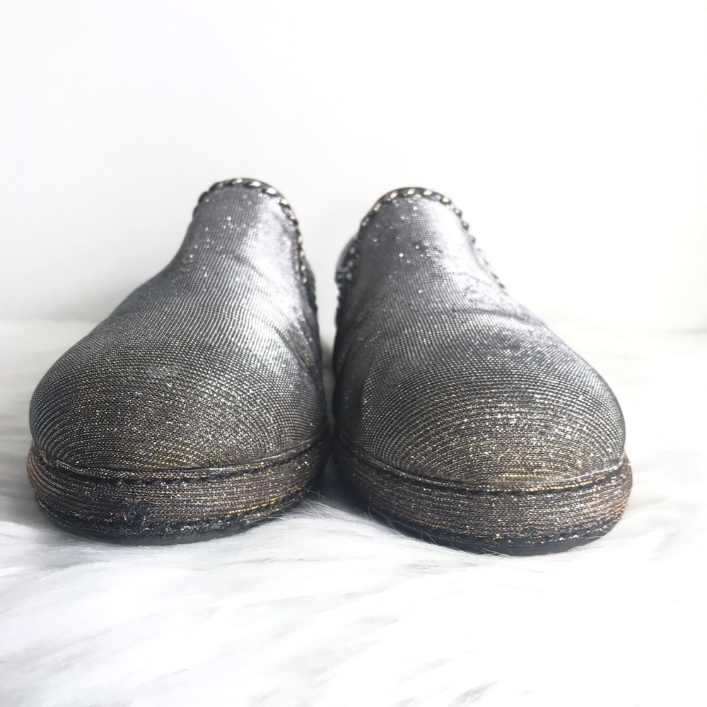 Stuart Weitzman Pyrite Slip On Loafers - Picture 3 of 8